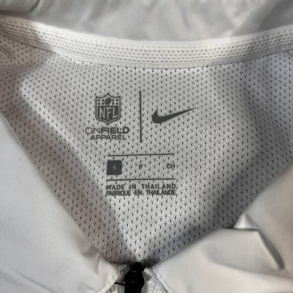 Nike Pittsburgh Steelers On Field Pullover Shirt White Black Men’s Size Small - Picture 3 of 6